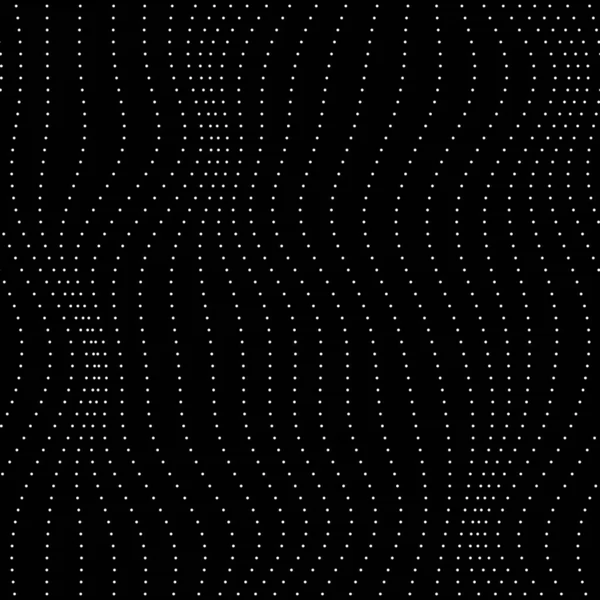 Seamless wavy array of dots pattern for print or digital use — Stock Photo, Image