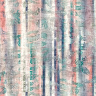 Soyut el çizimi motifleri ile baskı için kusursuz pastel batik desen örneği