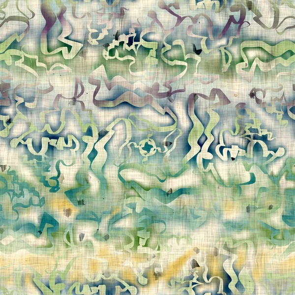 Amostra de padrão de superfície batik sem costura para impressão em cores pastel frescos — Fotografia de Stock