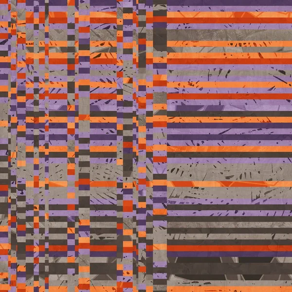 Бесшовный фанковый графический шаблон мотива хаотического и психоделического шума — стоковое фото