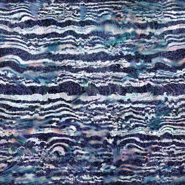 Безшовний високо текстурний складний і витончений візерунок у синьому — стокове фото