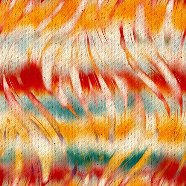 Baskı için kusursuz ombre batik tekstil deseni.