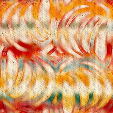 Baskı için kusursuz ombre batik tekstil deseni.