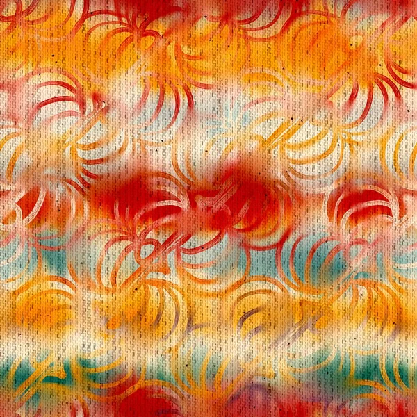 Sömlös ombre batik textil mönster för tryck. — Stockfoto