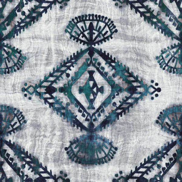 Patrón de motivo de alfombra étnica tribales grumoso sin costuras. —  Fotos de Stock