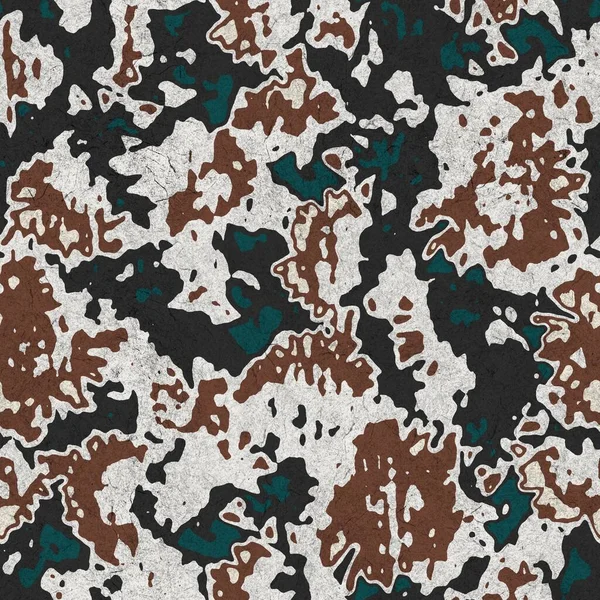 Seamless funky grungy pattern motif for print