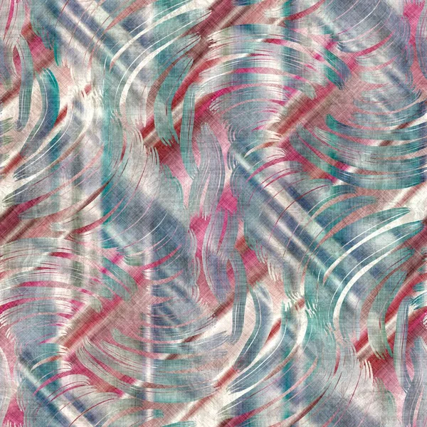 Seamless pastel batik pattern swatch for print with abstract hand drawn motifs — Stock Photo, Image