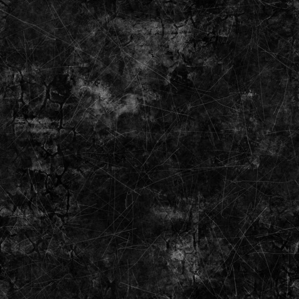 Seamless dark gray or black grungy dirty distressed background — Stock Photo, Image