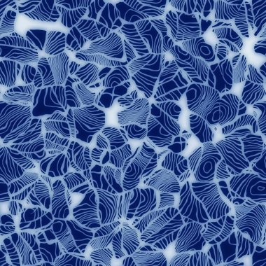 Parmak izi için kusursuz soyut organik şekil