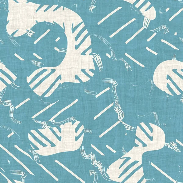 Seamless two tone hand drawn brushed effect pattern swatch — Stock Photo, Image