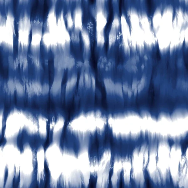 Seamless indigo shibori tie dye pattern for surface print — 图库照片