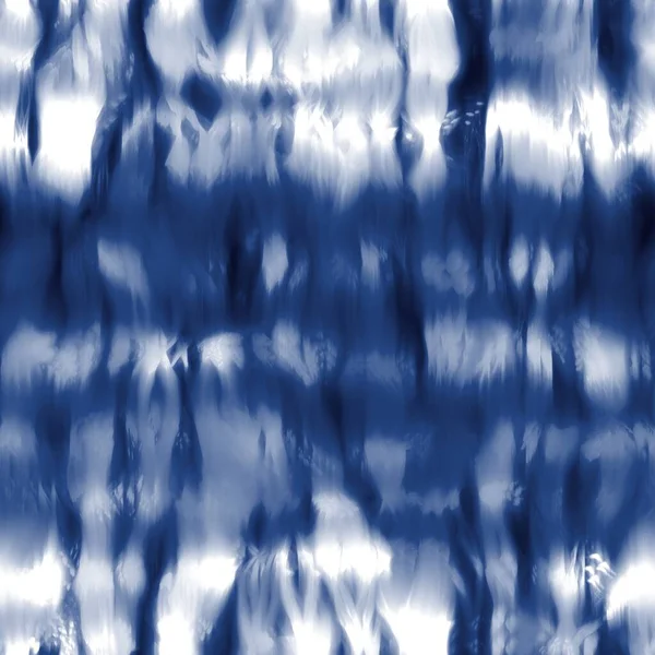 Seamless indigo shibori tie dye pattern for surface print — Stock Photo, Image