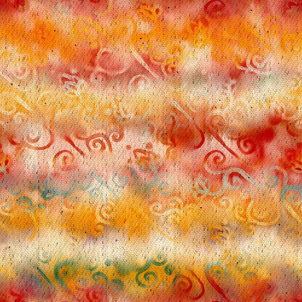 Naadloze ombre batik textielpatroon voor print. — Stockfoto