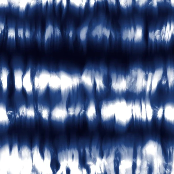 Seamless indigo shibori tie dye pattern for surface print — 图库照片