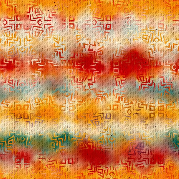 Seamless ombre batik textile pattern for print. — Stock Photo, Image