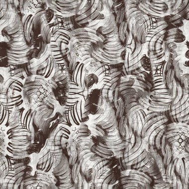 Kusursuz iki tonlu el fırçalanmış efekt deseni örneği