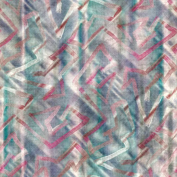 Muestra de patrón batik pastel sin costuras para imprimir con motivos abstractos dibujados a mano —  Fotos de Stock