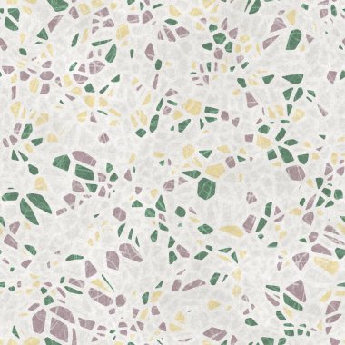 Yüzey tasarımı ve baskısı için kusursuz terrazzo deseni