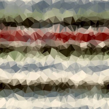 Yüzey deseni ve yazdırma için kusursuz üçgen deseni