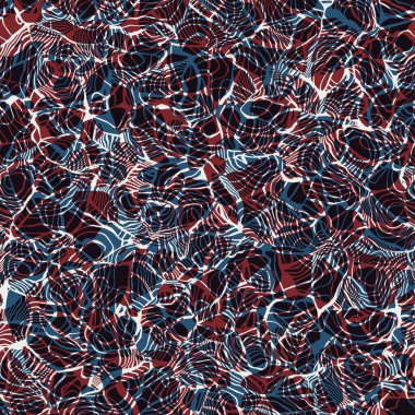 Parmak izi için kusursuz soyut organik şekil