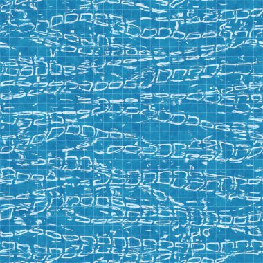 Tekstil ve baskı için kusursuz parlak mavi şablon