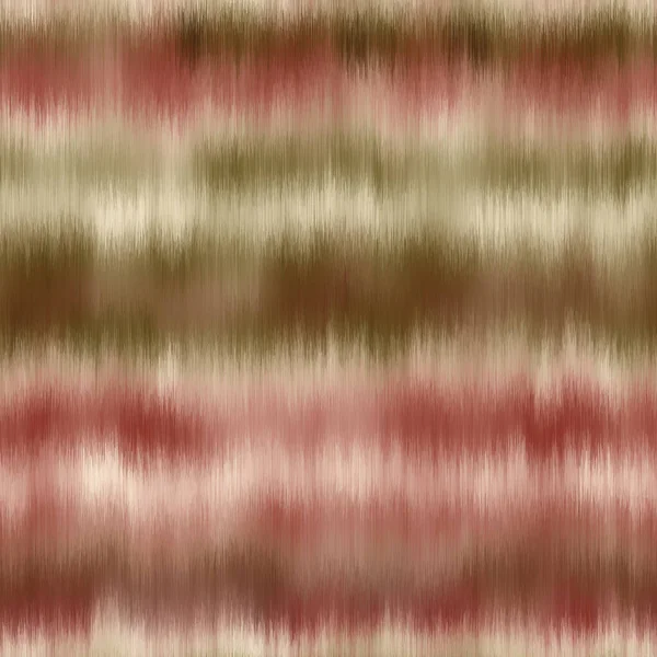 Seamless vector tie dye multicolor bleeding stripe pattern for surface print — Stock Vector