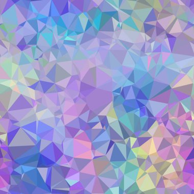 Yüzey deseni ve iz için pürüzsüz mor ve mavi üçgen desen