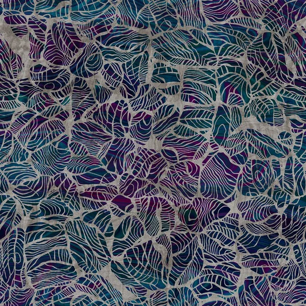 Бесшовный абстрактный органический шаблон формы для печати — стоковое фото