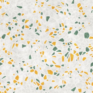 Yüzey tasarımı ve baskısı için kusursuz terrazzo deseni
