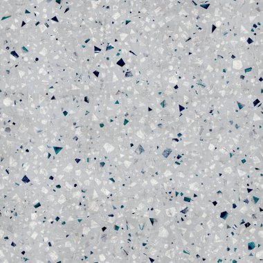 Kusursuz modern soyut rastgele terrazzo desenli örnek.