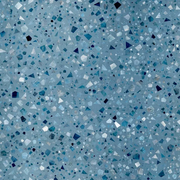 Seamless moderne abstrait aléatoire motif terrazzo swatch — Photo