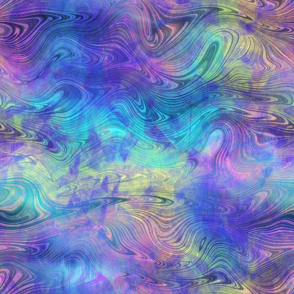 Seamless iridescent rainbow light pattern for print — Stock Photo, Image