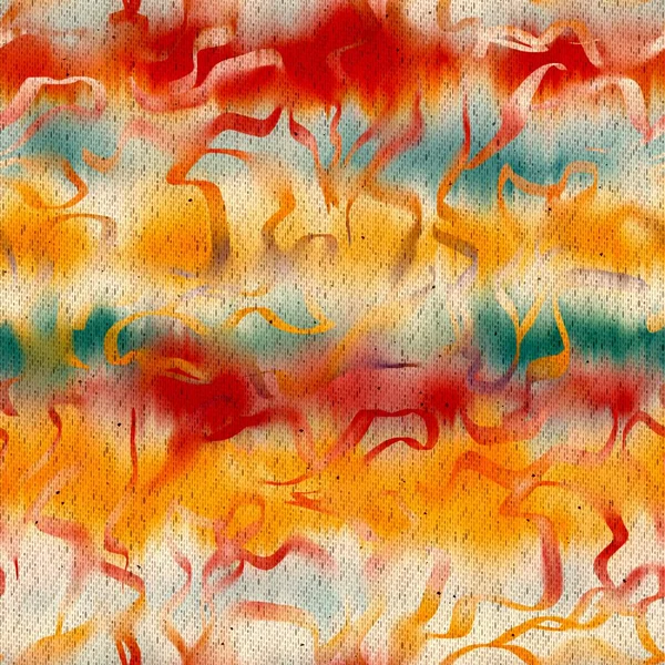 Бесшовный комбинированный текстильный рисунок батик для печати. — стоковое фото