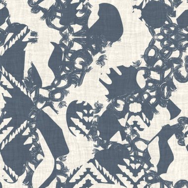 Kusursuz iki tonlu el fırçalanmış efekt deseni örneği