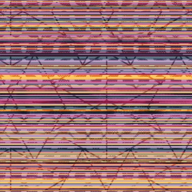 Kusursuz kalça Vogue rastgele moda çizgili desen baskısı