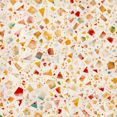 Kusursuz modern soyut rastgele terrazzo desenli örnek.