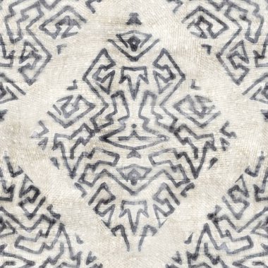 Yüzey tasarımı ve baskısı için pürüzsüz gri ve kremsi damask deseni