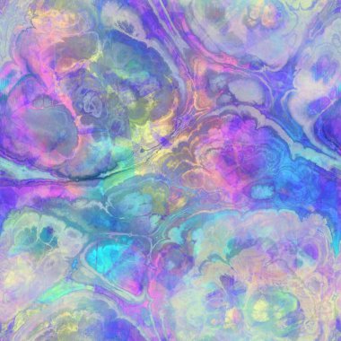 Parmak izi için kusursuz yanardöner gökkuşağı ışık deseni