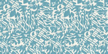 Kusursuz iki ton eli fırçalanmış efekt sınır örneği