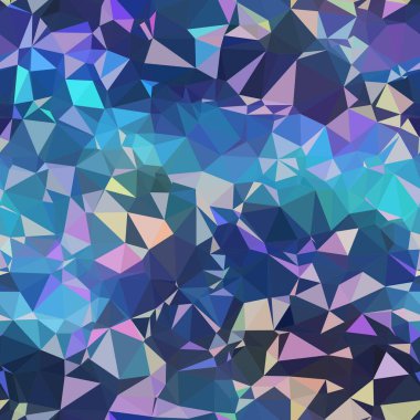 Yüzey deseni ve iz için pürüzsüz mor ve mavi üçgen desen