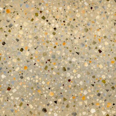 Kusursuz modern soyut rastgele terrazzo desenli örnek.