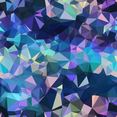 Yüzey deseni ve iz için pürüzsüz mor ve mavi üçgen desen