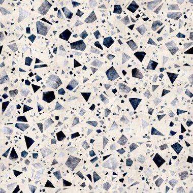 Kusursuz modern soyut rastgele terrazzo desenli örnek.