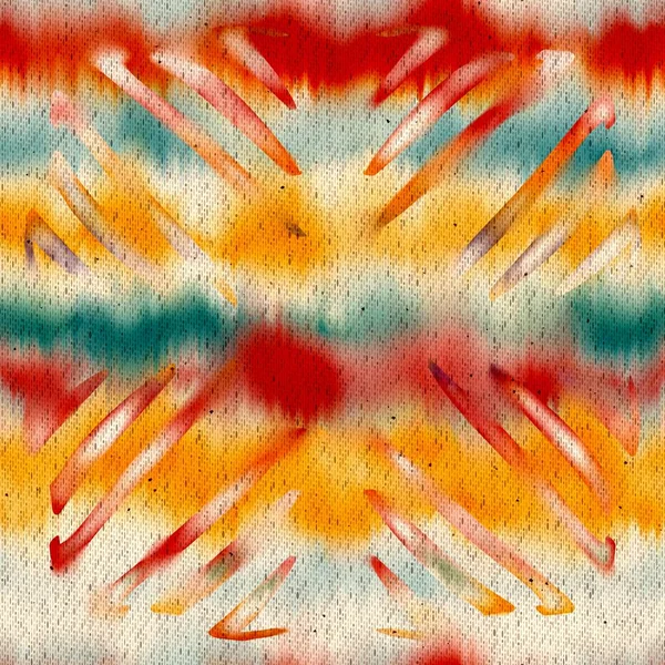 Naadloze ombre batik textielpatroon voor print. — Stockfoto