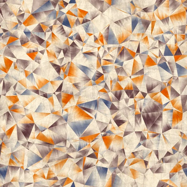 Seamless random triangle pattern for surface pattern and print