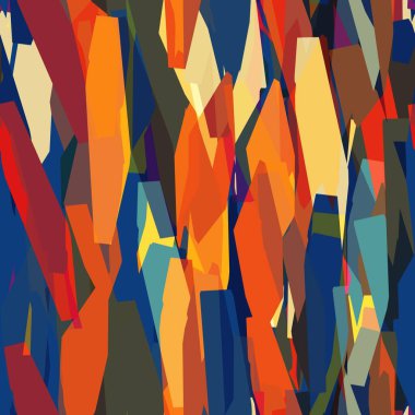 Kusursuz ekspres ve enerjik kağıt baskılar için kolaj yüzey deseni tasarımını keser