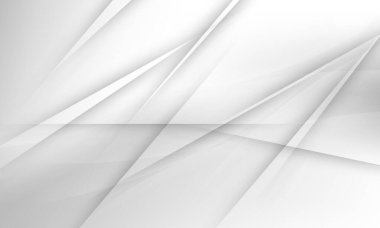 Dinamik dalgalı soyut gri arkaplan posteri. teknoloji ağı Vektör illüstrasyonu.