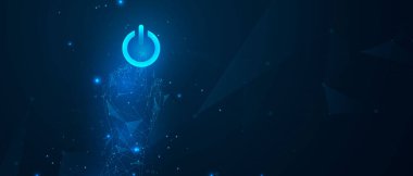 soyut teknoloji iletişim konsepti vektör arkaplanı