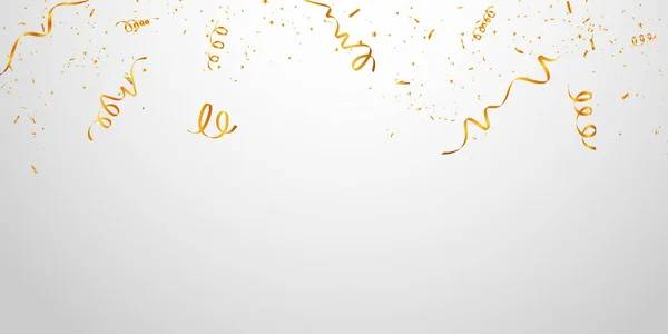 金色の星の輝きの背景 美しい ベクターイラストテンプレートバナー — ストックベクタ