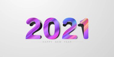 2021 Mutlu Yıllar Renkli geçmiş ve noel temalı tebrikler ve kartlar.